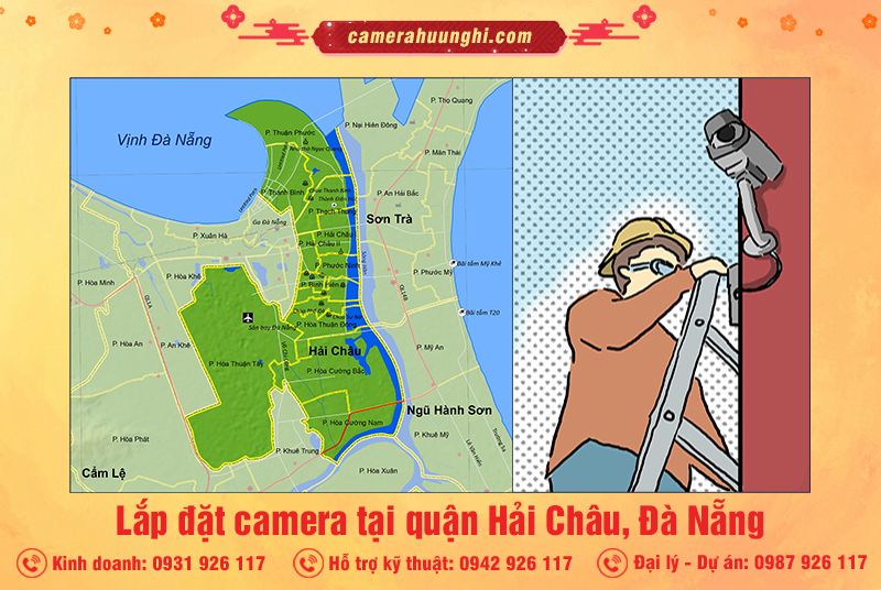 Lắp đặt camera quan sát tại Quận Hải Châu Đà Nẵng