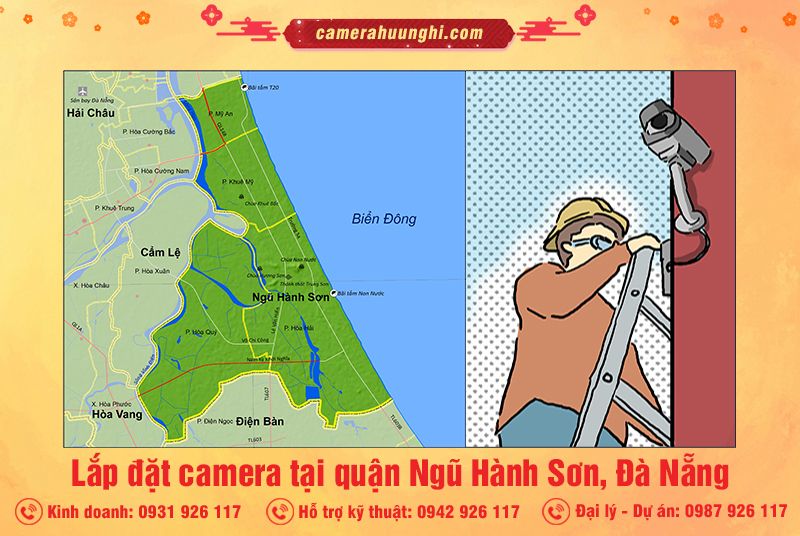 Lắp đặt camera tại quận Ngũ Hành Sơn Đà Nẵng