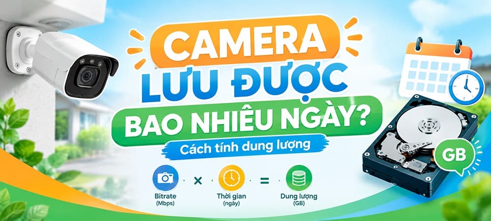 Camera Đà Nẵng - Lắp Đặt Camera Trọn Gói 6 camera luu duoc bao nhieu ngay