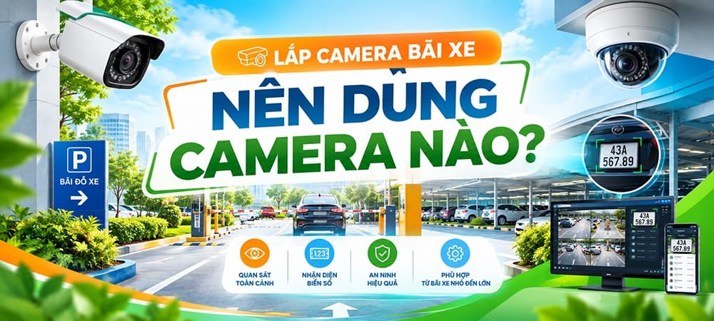 Camera Đà Nẵng - Lắp Đặt Camera Trọn Gói 5 lap camera bai xe