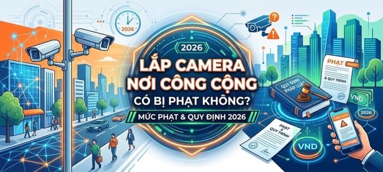 lắp camera nơi công cộng có bị phạt không