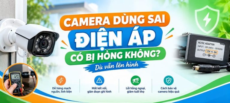 camera dung sai dien ap