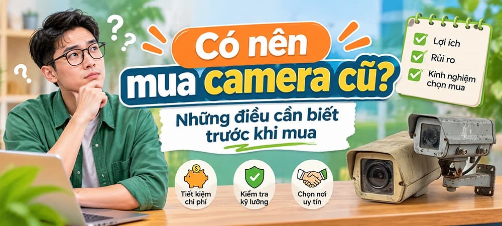 Camera Đà Nẵng - Lắp đặt camera trọn gói 5 co nen mua camera cu