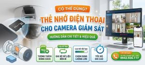the nho dien thoai khac gi the nho camera