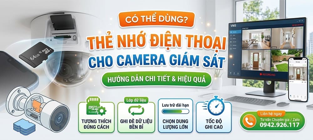 the nho dien thoai khac gi the nho camera